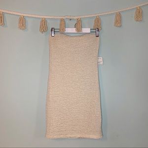 NWT Forever 21 Sparkly Strapless Mini Dress